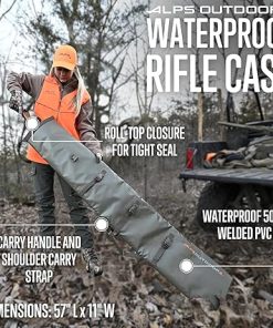 ALPS OutdoorZ Waterproof Rifle Gun Case – Olive Green 2