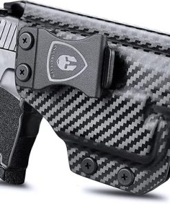 Sig P365 w/TLR-6 Holster, IWB Kydex Holsters Compatible with: Sig Sauer P365 / P365 SAS / P365XL TLR6 Pistol, Inside Waistband Concealed Carry Holster, Adj. Cant & Posi-Click Retention, No Scratch