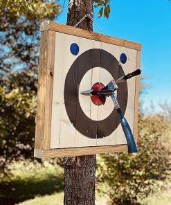 New Hanging Axe and Knife Throwing Target 2