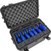 59-in-1 Universal Hunting Rifle Pistol Gun Cleaning Kit for All Shotguns – Carrying Case Including Cotton Mop, Bronze Brushes, Brass Jags, Brass Rods, Empty Oil Bottles (Black) 3