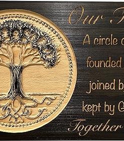 Hidden Gun Storage Cabinet Family Tree Roots Wall Decor – Concealed Gun Safe by Bellewood Designs 2
