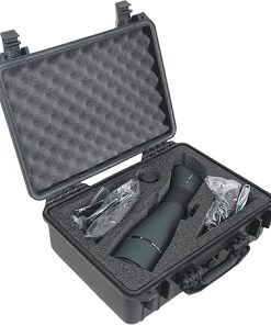Case Club Spotting Scope Case – Fits Vortex Optics Viper 20-60×85 Angled Spotting Scope in a Hard-Shell Waterproof Travel Case