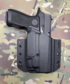 Black Kydex Holster Compatible with Sig P320 X Compact Streamlight TLR-7 2