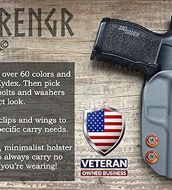 Walther PDP 5″ Holster :: Made in USA :: IWB Holster for Walther PDP 5″ :: Over 60 Color Options :: Veteran Owned Company :: Custom Made to Order Walther PDP 5″ Holster 2