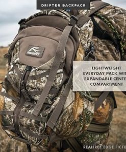 Insights Hunting by frogg toggs – The Drifter Backpack, Small, Lightweight Camo Hunting Day Pack, Mossy Oak DNA 2