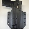 Black Kydex OWB Holster Compatible with Sig Sauer P320 Full Size Streamlight TLR-1, TLR-1 HL
