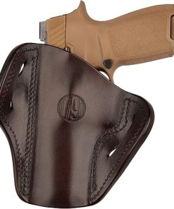 1791 GUNLEATHER P320 Holster, Right Hand OWB Leather Gun Holster for Belts. Compatible with SP2022, P227, HK P30, VP40 and Most Large Frame Pistols 2