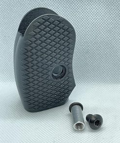 Bond Arms Grips – Derringer Diamond Hatched Style 2 Extended Grips – Carbon Fiber – Made in USA – Cowboy – Roughneck – Texan etc., black 2