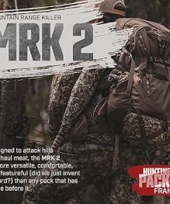 Badlands MRK 2 Pack | Super Durable Hunting Pack for Meat-Hauling in Tough Conditions, Slate, One Size 2