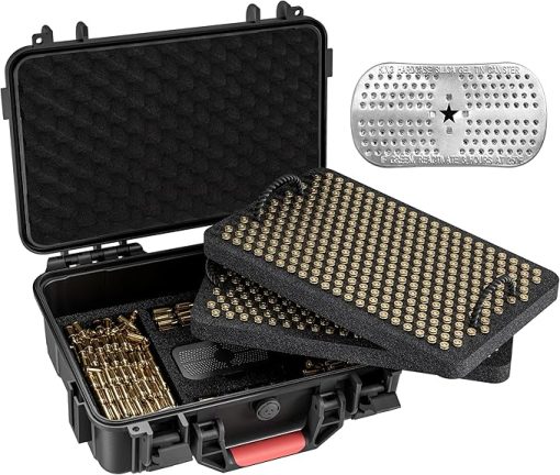 600-700 Round 9mm Ammo Storage Case and Equipped with 2 Reusable Desiccants - Image 2