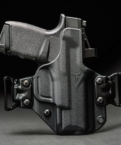 Glock 19 IWB/OWB Modular Holster – USA Made – Fits Glock 19 44 45 (Gen 3-5) 23 32 (Gen 3-4), Shadow Systems MR920 – Total Eclipse 2.0 Holster by Blade-Tech Holsters, IWB and OWB Carry (Ambidextrous) 2