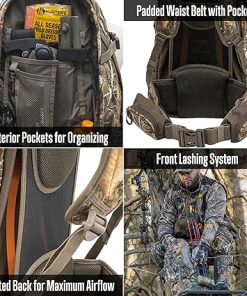 ALPS OutdoorZ Falcon Camo Hunting Pack with Secure Drop-Down Weapon Pocket 2