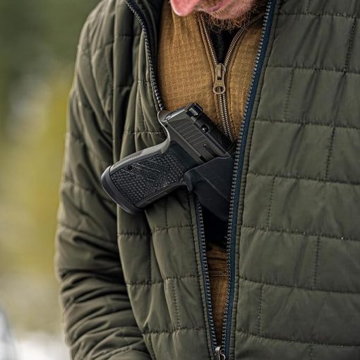 Kenai Chest Holster for a Springfield XDM 10mm (Black) - Image 2