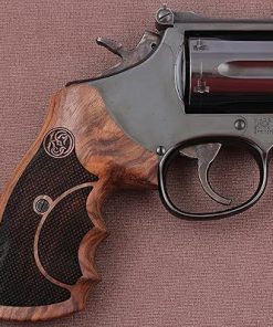 Smith Wesson K/L/X – Frame Round Butt Compatible Handgun Grip Made of Walnut 2